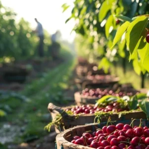 buy fresh cherry from taaza produce farm